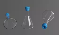 glass test-tube 3D model