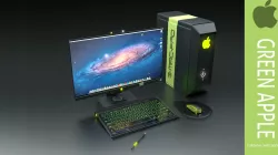 Green Apple GMac 1 3D model