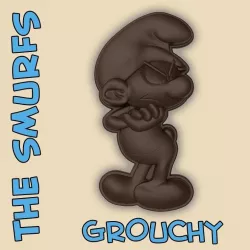 GROUCHY SMURF - MOLD 3D print model
