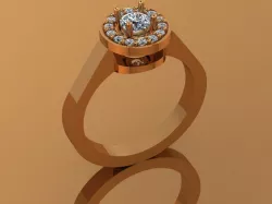 halo ring  3D print model
