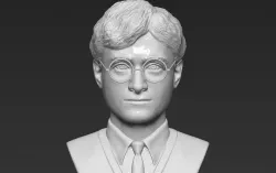 Harry Potter bust 3D printing ready stl obj formats 3D print model