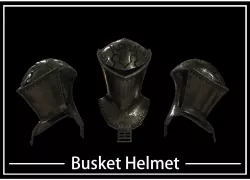 HIE Medieval Knight Helmet D190108 Low-poly  3D model