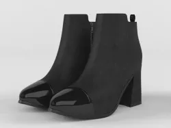 High Heels Women Boots 3D model