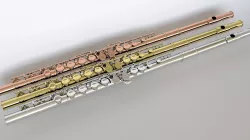 highly detailed fully rigged TRANSVERSE FLUTE 3D model