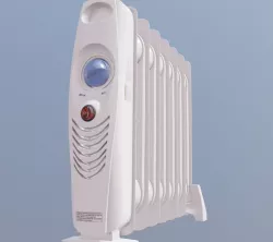 home heat radiator 3d model  Low-poly  3D model
