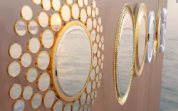 home mirror collection of different designs and style Low-poly  3D model