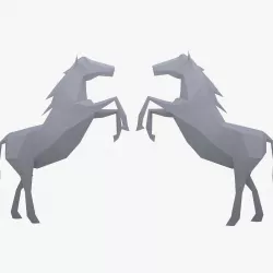 Horse 3D model