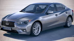 Infiniti Q50 2018 3D model