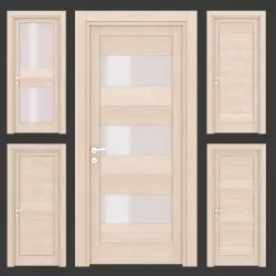  Ital doors Light Oak 3 3D model