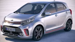 Kia Picanto GT-Line 2018 3D model