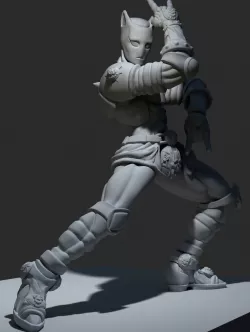 Kille Queen Jojos bizarred adventure  3D print model