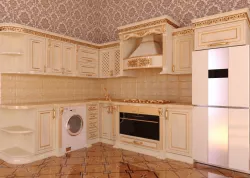 Kitchen Classic Sameddin Low-poly  3D model