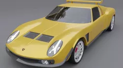 lamborghini miura jota 3D model