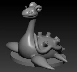 Lapras 3D print model