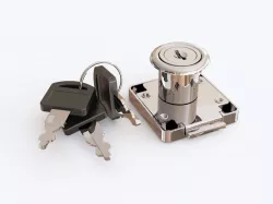 Lock key 3D model