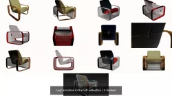 Loyt armchair in the loft collection 