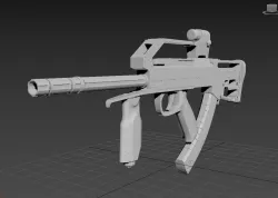 Machine Gun 3D model