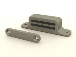 Magnetic door catch simple design 3D model