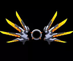 Mecha Wings 3D model