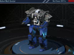 Medium Mech Gunstar Low-poly  3D model
