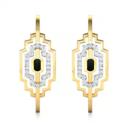 Metro Zigzag Earring 3D print model
