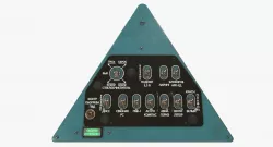 Mi-8MT Mi-17MT Right Triangular Panels Board Russian Low-poly  3D model