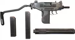 Micro Uzi Low-poly  3D model