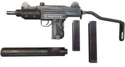 Mini Uzi Low-poly  3D model