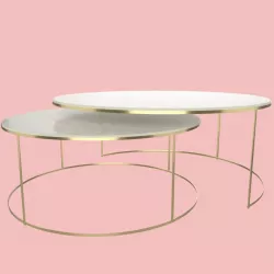 Modern Round Coffee Table 3D model