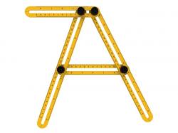 3D Printable 5 Degree Angle Ruler by HT