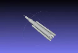 NASA SLS Block 1 Printable Rocket Model 3D print model