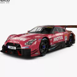 Nissan GT-R GT500 Motul 2017 3D model