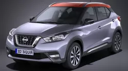 Nissan Kicks 2017 3D model