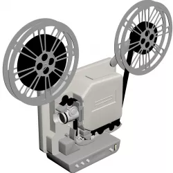 Old Film Projector 3D model