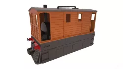 OO Scale LNER J70 GER C53 Tram Engine 3D print model
