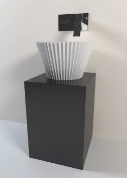 Origami Basin 3D model