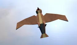 Origami Bird 3D model