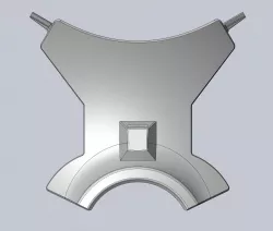 Overwatch Brigitte Main Stomach Armor 3D print model