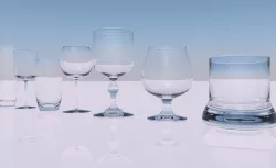 Pack of glasses 3D model