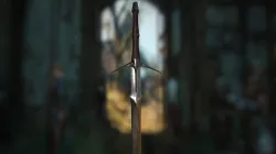 PBR Witcher sword  Low-poly  3D model