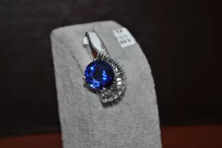 Pendant blue 3D print model