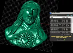 pendant jesus 3D model