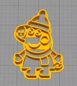 Peppa pig  - COOKIE CUTTER 3D print model