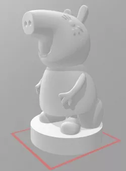 Peppa Pig - MUMMY PIG - 3d Print File 3D print model