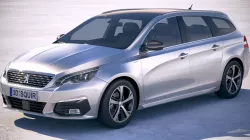Peugeot 308 SW 2019 3D model