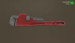 Pipe Wrench 3D model