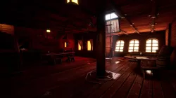 Pirate Ship Cabin Low-poly  3D model