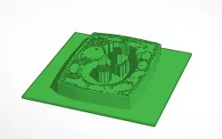 Plant cell Model 3D print model