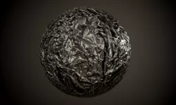 Plastic Trash Bag Seamless PBR Texture  Texture