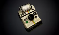 Polaroid Camera Atlas Decal Seamless PBR Texture  Texture